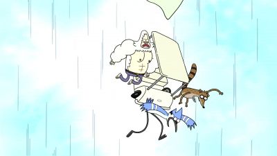 I did it! I caught him! - Regular Show