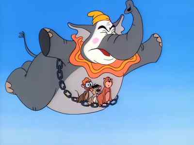 I did it! I'm flyin'! - Bonkers