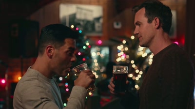 I did kick your butt at darts,
you gotta admit it - When Christmas Was Young