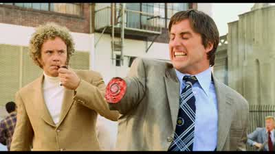 Oh I did not see that coming - Anchorman: The Legend of Ron Burgundy