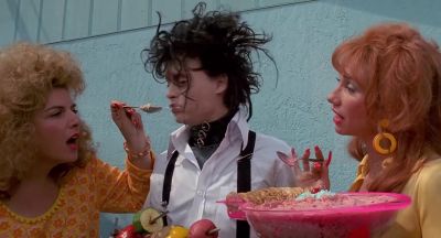 I did OK everybody grab your plates - Edward Scissorhands