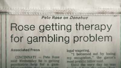 I did it partially
to try to convince - Charlie Hustle & the Matter of Pete Rose