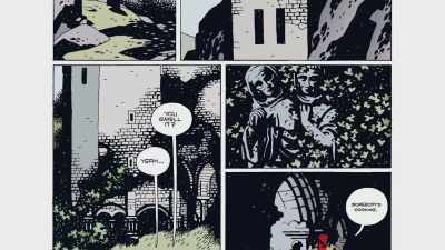 I did still think I'm an artist
first before I'm a writer. - Mike Mignola: Drawing Monsters