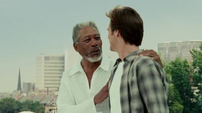 I did the same thing to Gandhi he didn't eat for three weeks - Bruce Almighty