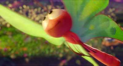 I did the scratch for it, everyone laughed, - Smurfs: The Lost Village