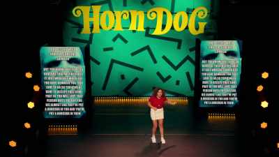 I did try and turn that into a meme,
but that didn't really imply that's - Rose Matafeo: Horndog
