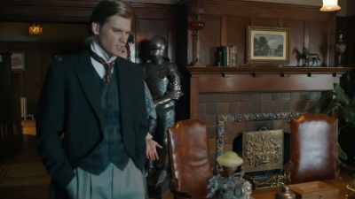 I did, but what cause
would Mason have - Gilded Newport Mysteries: Murder at the Breakers