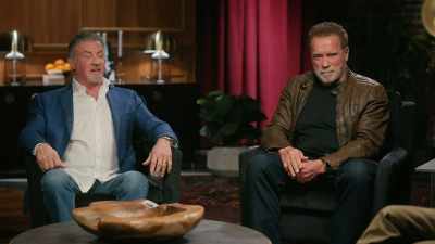 - I did.
What I'm wondering is, - Arnold & Sly: Rivals, Friends, Icons