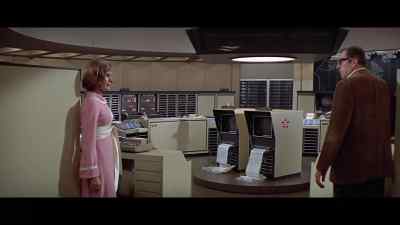 I didn't answer.
I didn't know what to say. - Colossus: The Forbin Project