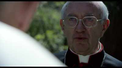 I didn't believe a few magic words
from the priest - The Two Popes