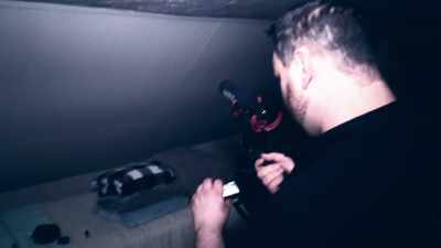I didn't capture it initiating - The Harrisville Haunting: The Real Conjuring House