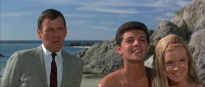 I didn't catch your name boy I didn't throw it - Beach Blanket Bingo