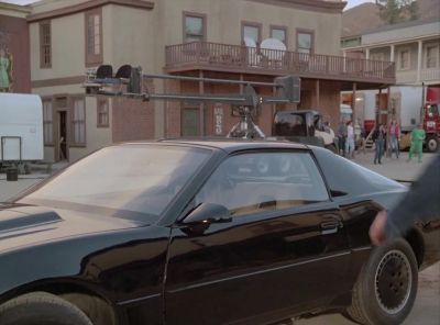 I didn't cue a black car. - Knight Rider