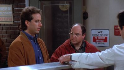 -I didn't get any bread.
-Just forget it. Let it go. - Seinfeld