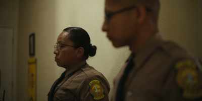 I didn't get them hemmed
just yet - Navajo Police: Class 57
