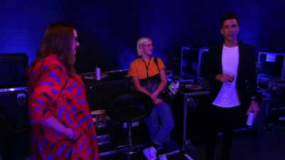 - I didn't.
- "He's finally acknowledging he's 45 - Backstage with Katherine Ryan
