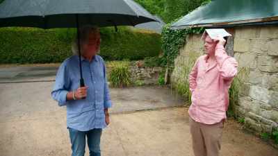 I didn't invite you
under this umbrella - James May and the Dull Men