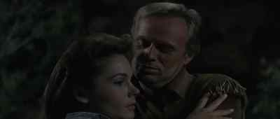 I didn't know Comanches kissed like this. - The Last Wagon