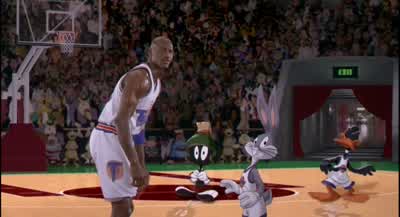 WHOA WHOA WHOAI DIDN'T KNOW DAN AYKROYD WAS IN THIS PICTURE - Space Jam