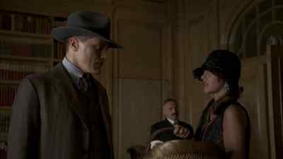 - I didn't know what else to...
- We'll discuss this at home. - Boardwalk Empire