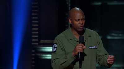 I didn't know what I was looking at
at first. I was driving, like, - Dave Chappelle: Sticks & Stones