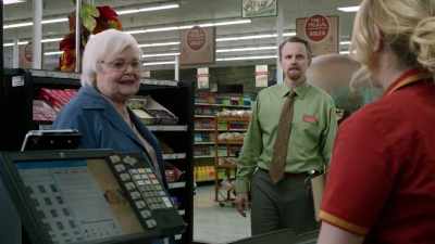 - I didn't know you worked
with my Leslie. - Good Girls