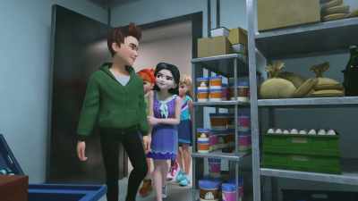 I didn't know
you had a snap pea-- - LEGO Friends: Girls on a Mission