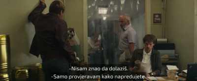 - I didn't know you were coming.
- Just checking how it's going. - Ferry