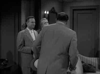 I didn't know you were so
friendly with Miss Weems. - Alfred Hitchcock Presents