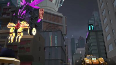 I didn't know
your vehicle could fly! - Ninjago: Masters of Spinjitzu