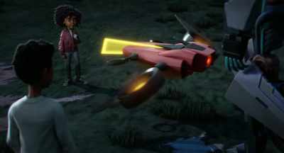 - I didn't mean to do it, but
I--I was trying to change back - Transformers: EarthSpark