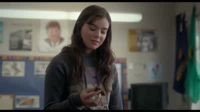 I didn't mean like completely bald, by the way. - The Edge of Seventeen