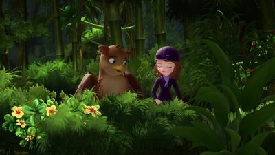 I didn't mean  this  close. - Sofia the First