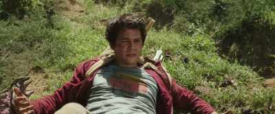 I didn't mean to, you know.
I was just... I was walking. - Love and Monsters