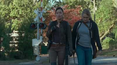 I didn't mean to pick him over you back there. - The Walking Dead
