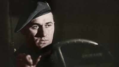I didn't notice 
that a German 88 mm cannon - Greatest Events of World War II in Colour