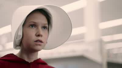 I didn't read it. - The Handmaid's Tale