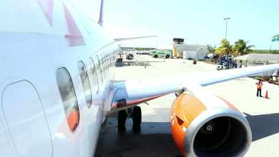 I didn't realize what plane we were going
to be on until we were boarded. - Fyre