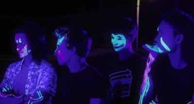 - I didn't recognize you with the makeup.
- Makeup. Right. - Summertime Dropouts