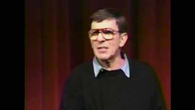 I didn't say it.
It says it here, right? - For the Love of Spock