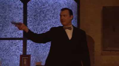 I didn't say 'Piss off', Charlie
- ...'Commentless!' - National Theatre Live: Hangmen
