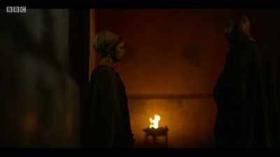 I didn't see his face. - Troy: Fall of a City