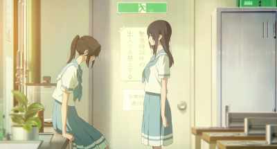I didn't want you leaving me in the dust. - Liz and the Blue Bird