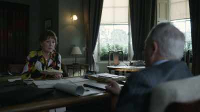 I had dinner with
him on Thursday night - Magpie Murders