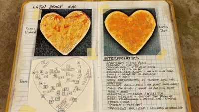 I discovered how to read
the Latin Heart Map - Lust for Gold: A Race Against Time