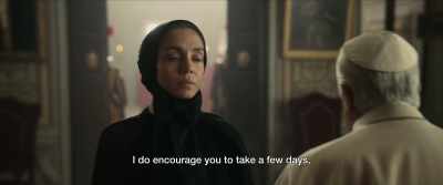 I do encourage you to take a few days, - Cabrini