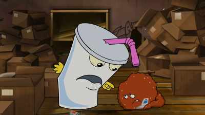 I do know what it is,
but I'm not saying it - Aqua Teen Forever: Plantasm