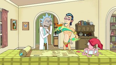 I do so love to sign upon the dotted line - Rick and Morty