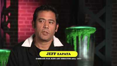 I do Marvel
stuff. I also work on another - 30 Years of Garbage: The Garbage Pail Kids Story
