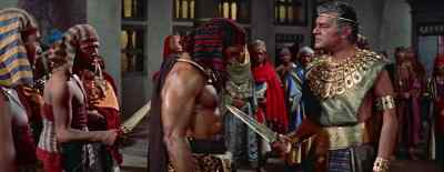I do not allow brawling
in my court. - Land of the Pharaohs